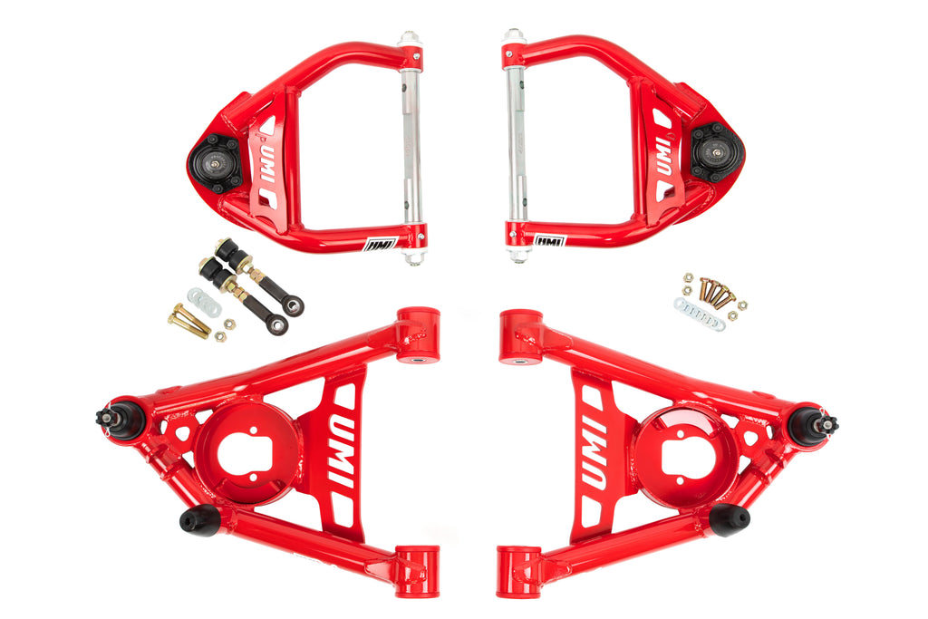 403133-1 - 1964-1972 GM A-Body Front A-arm Kit, ½” taller upper ball joints
