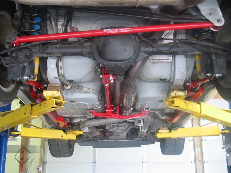 2203AS - 1993-2002 GM F-Body Tunnel Brace Mount Long Tube Header Set-Ups w/ Loop