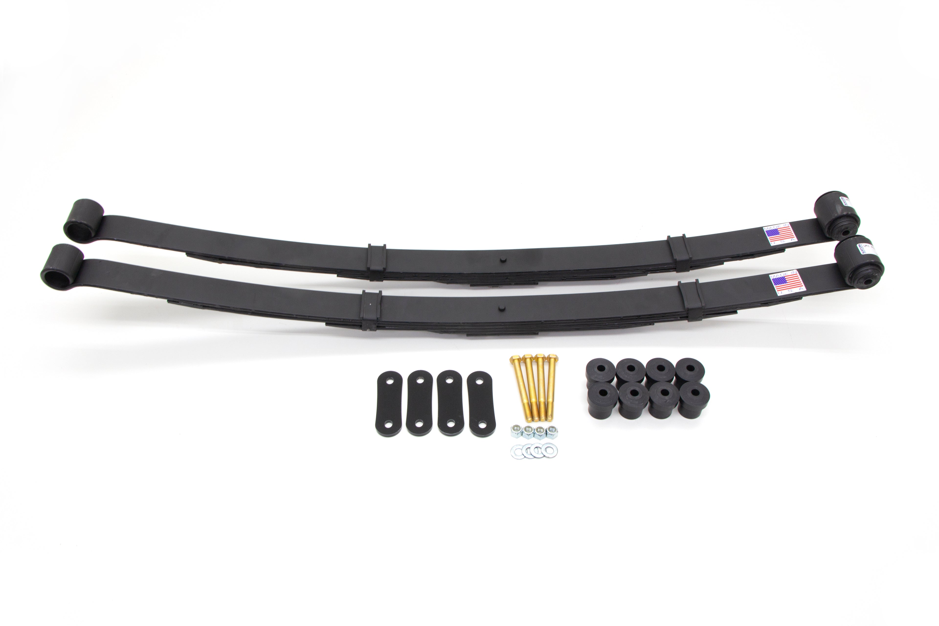 262025 - 1970-1981 GM F-Body Rear Leaf Spring Kit, Poly bushings
