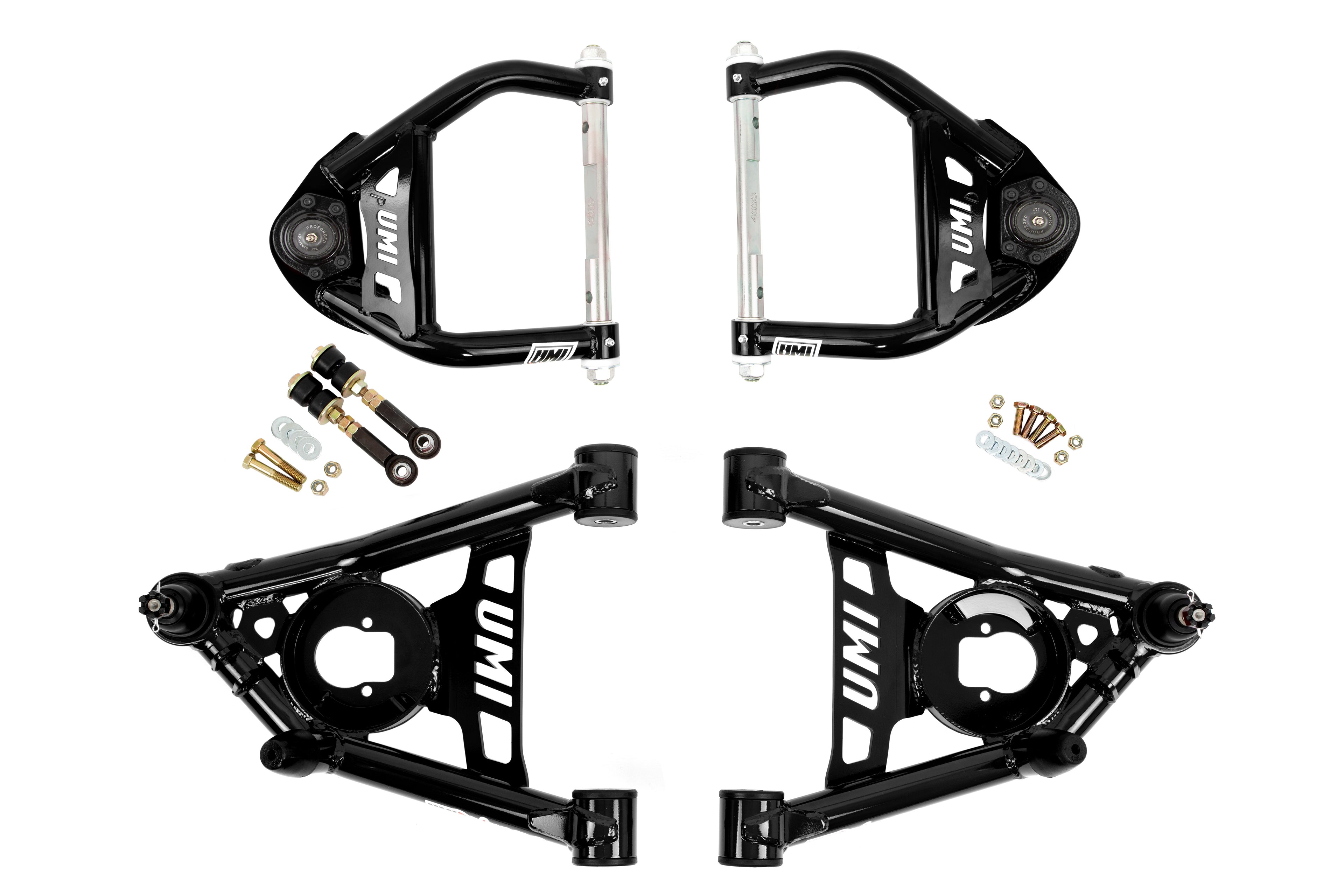403133-1 - 1964-1972 GM A-Body Front A-arm Kit, ½” taller upper ball joints