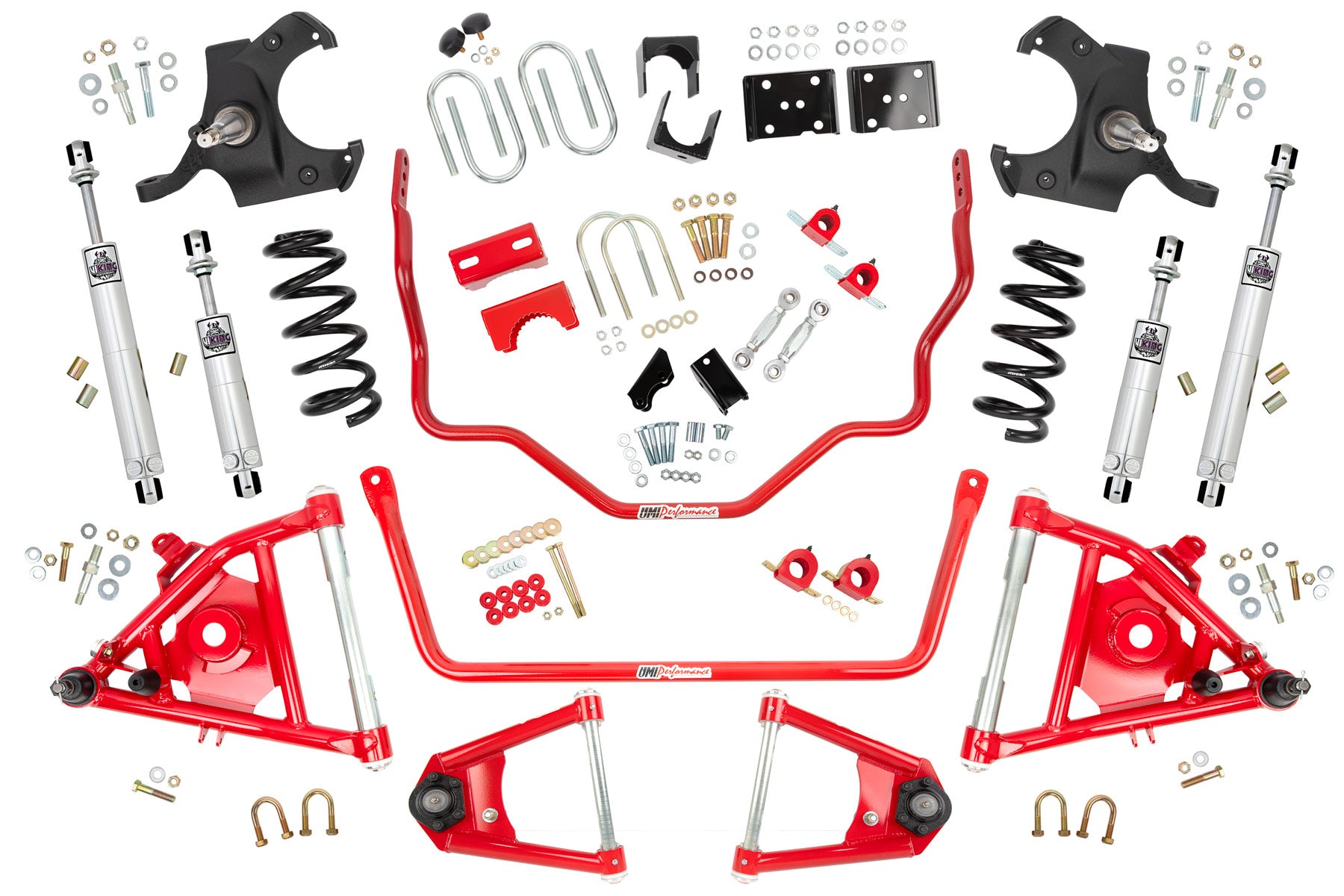 64035 - 1973-1987 GM C10 Handling and Lowering Kit, Stage 3.5
