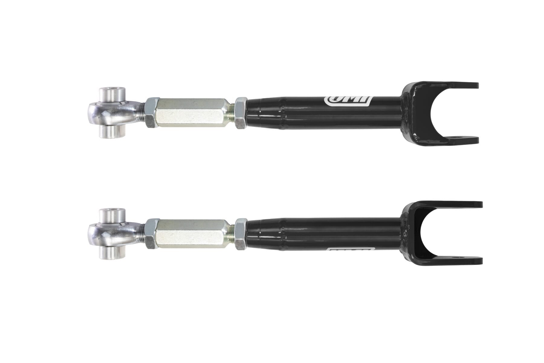 2542 - 2016-2024 Camaro Rear Lower Trailing Links, Adjustable, Rod Ends