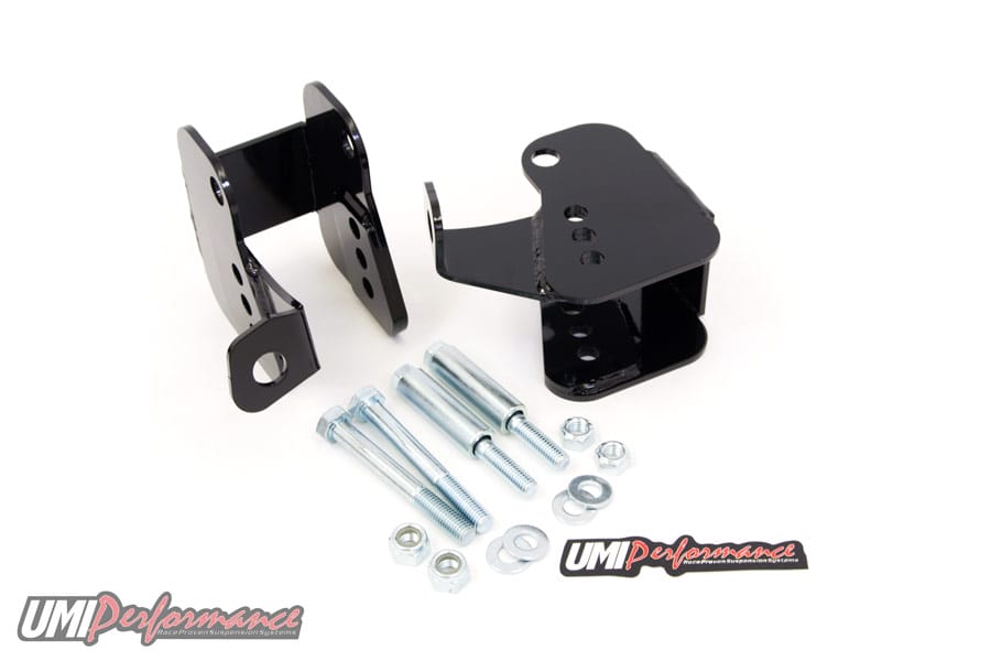2012 - 1982-2002 GM F-Body Lower Control Arm Relocation Brackets - Bolt-In