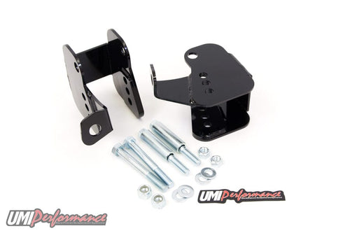 2012 - 1982-2002 GM F-Body Lower Control Arm Relocation Brackets - Bolt-In