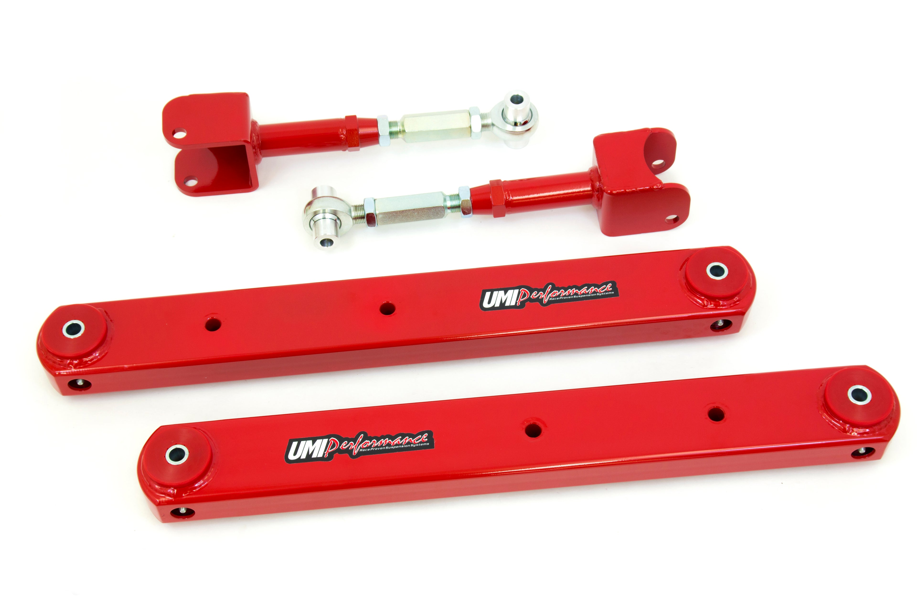 402119 - 1964-1967 GM A-Body Rear Control Arm Kit, Boxed Lowers, Adj Uppers