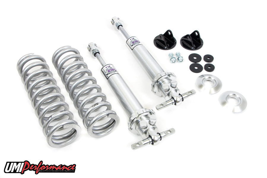 2048-350 - 1993-2002 GM F-Body UMI Front Coil Over Kit, Dbl Adj, Bearing Mounted