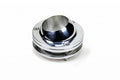 Floor Mount Swivel Ball Polished 2" For Chrome Column