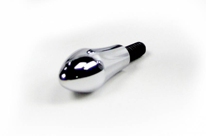 Knob Ididit 4-way Flasher RETRO Chrome