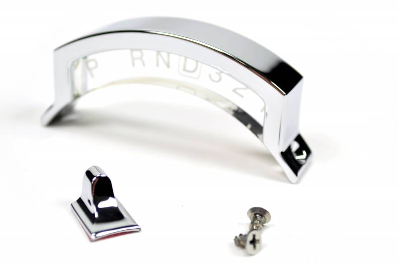 Indicator With Aluminum Housing Ford AODE 1992 & Up Chrome