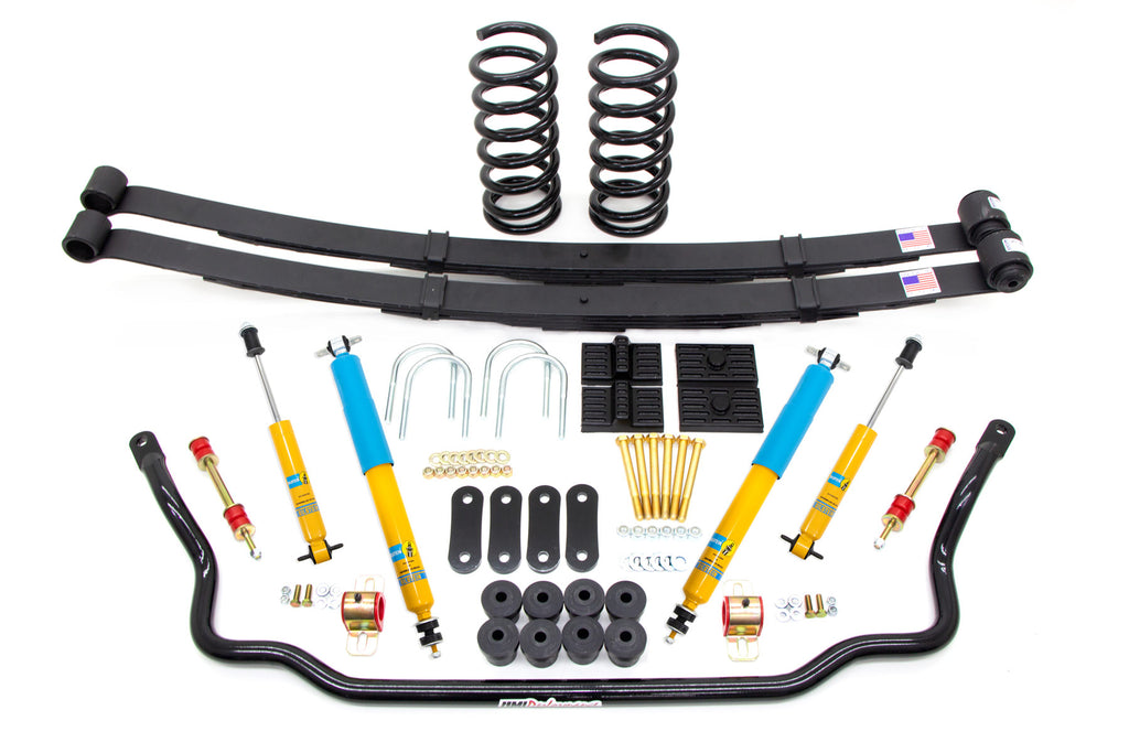 FBF001 - 1970-1981 GM F-Body Handling Kit, 2" Lowering, Stage 1