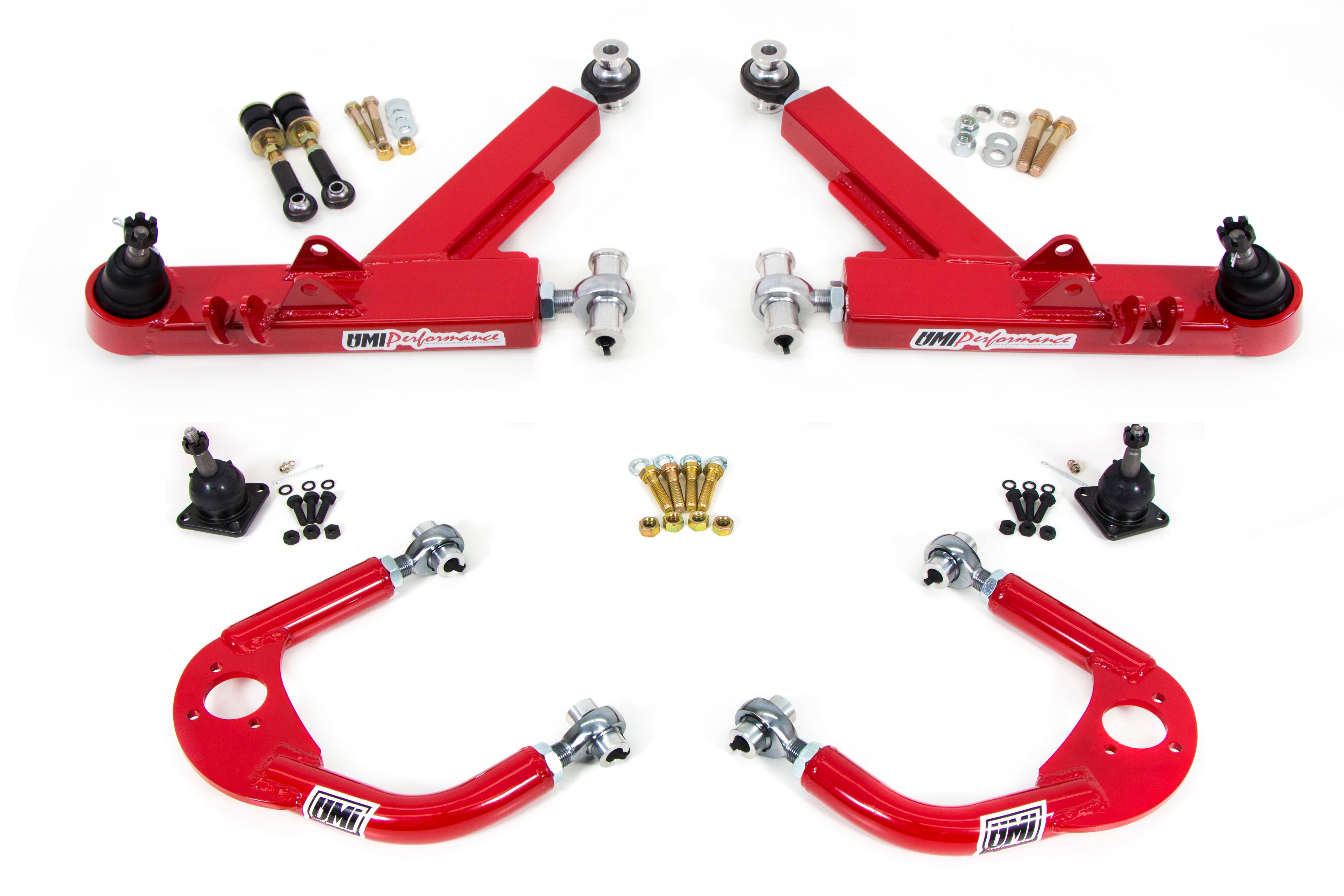 231410 - 1993-2002 GM F-Body A-Arm Kit, Dbl Shear Mount Boxed Lower, Adj Upper