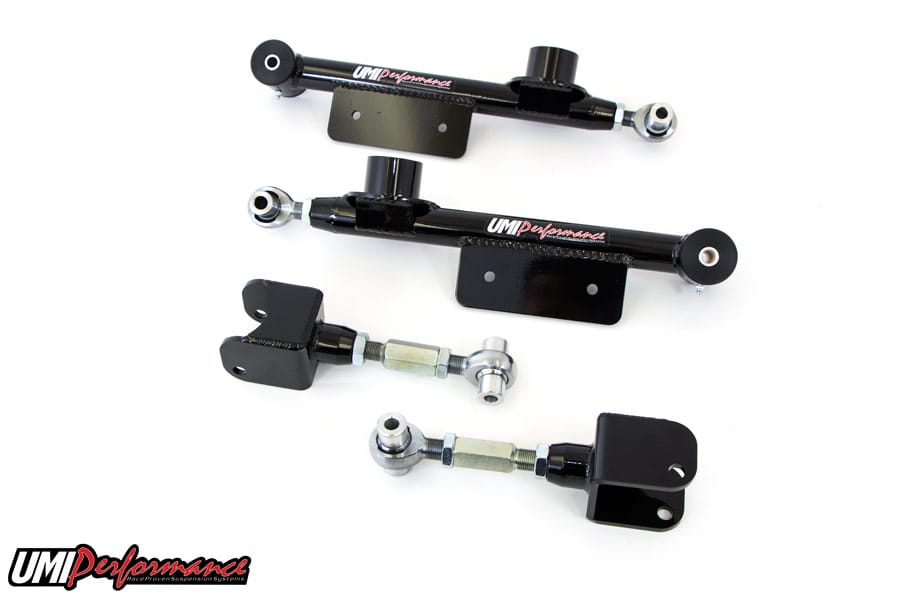101417 – 1999-2004 Ford Mustang Rear Control Arms, Upper & Lower Kit, Adjustable