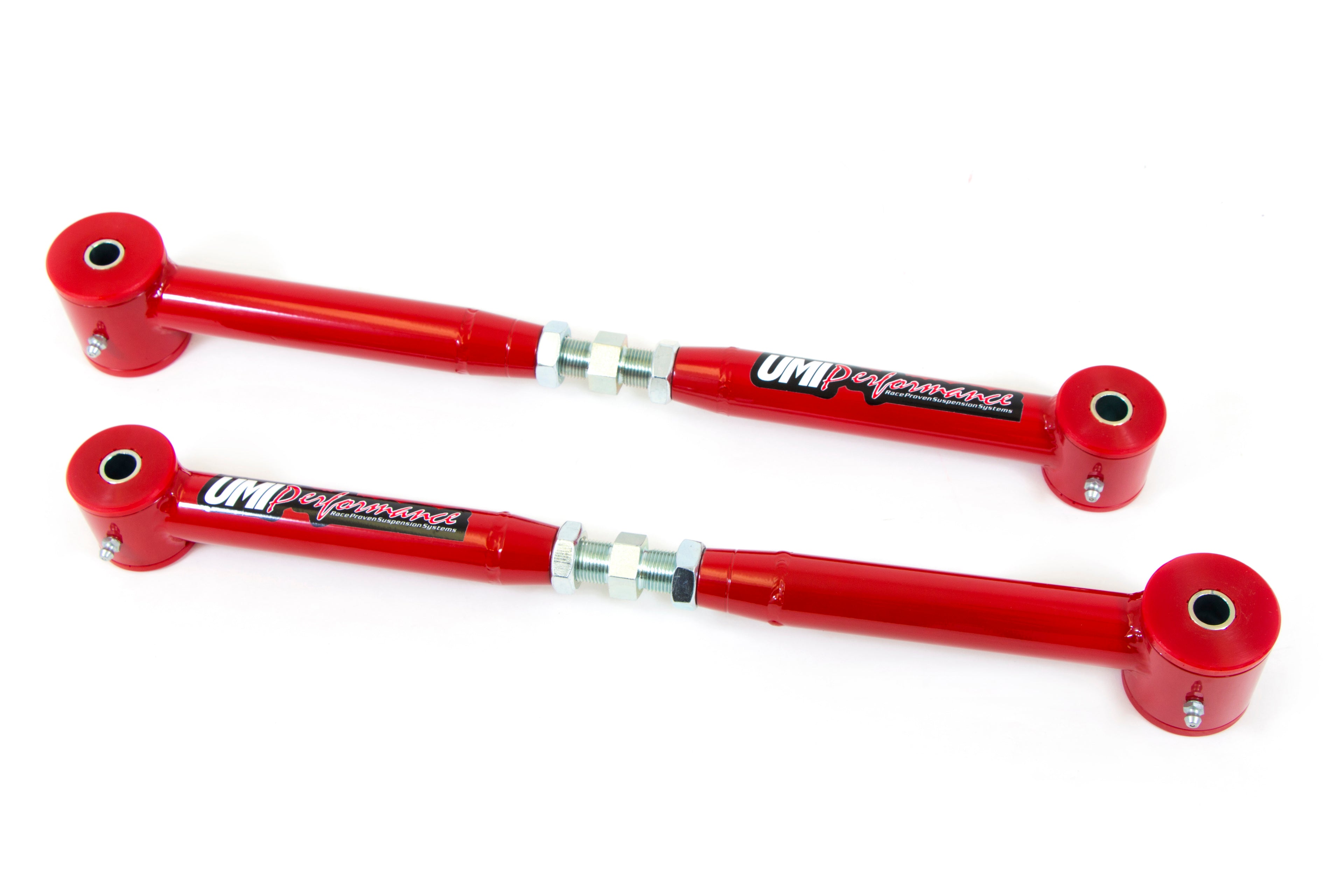 1038- 2005-2014 Ford Mustang Adjustable Lower Control Arms, Poly Bushings