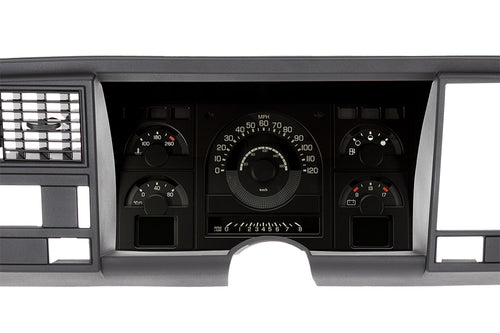Shown in dash (off)