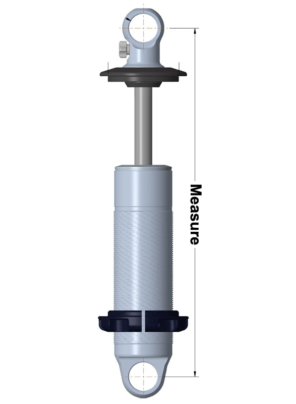 Rear TQ Coil-Overs For 1988-1998 C1500  For Use With Ridetech 4-Link.