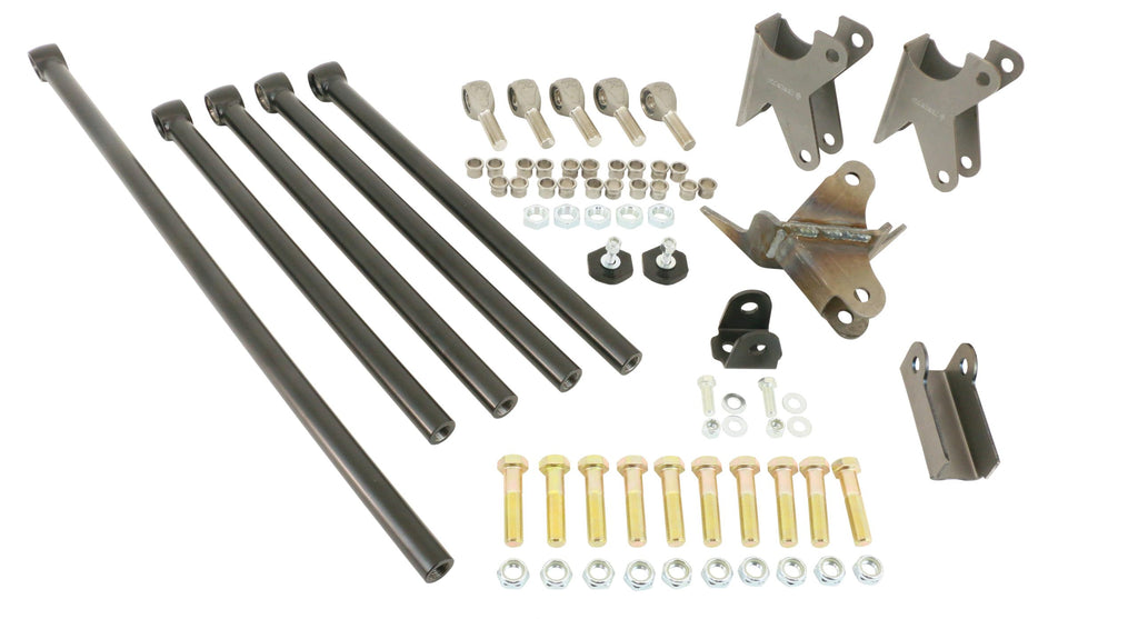 Parallel Four Link   Universal Weld-in With Black Powder Coated Bars.