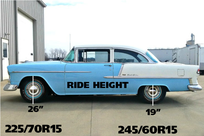 StreetGrip System For 1955-1957 Bel Air With Small Block.