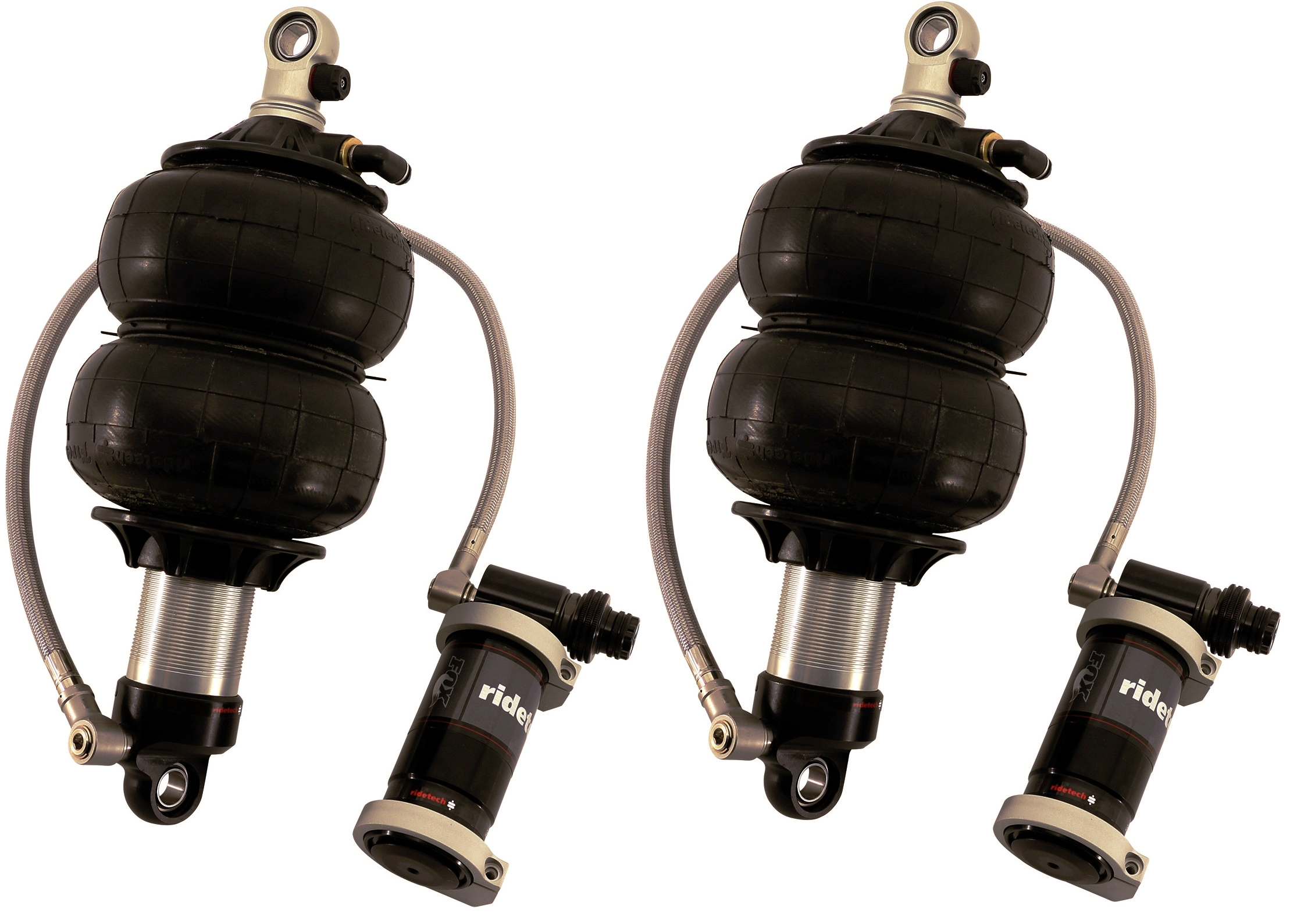 Front TQ Shockwaves For 1979-1993 Mustang. For Use W/ Ridetech SLA.