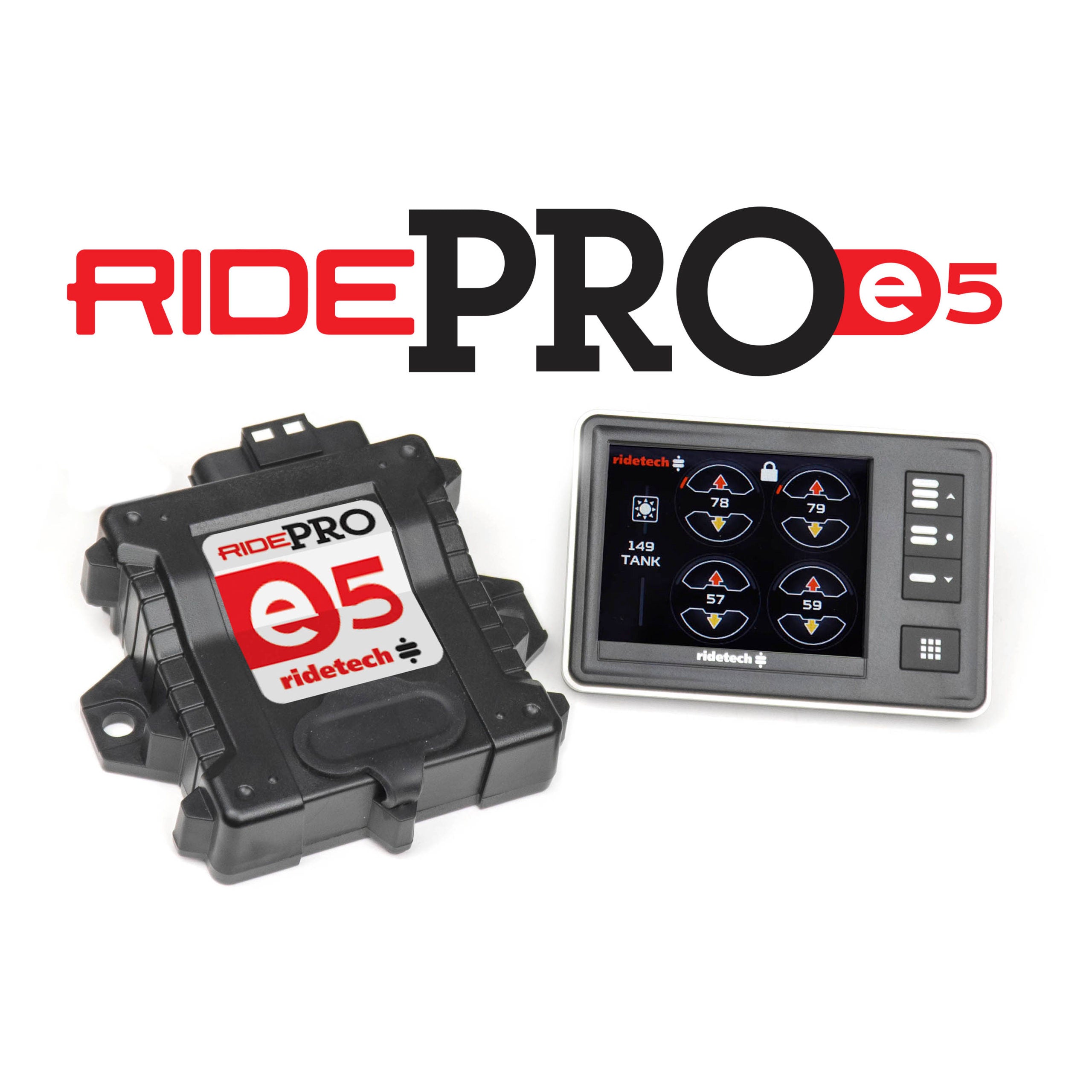 RidePro E5 Air Suspension Control System.